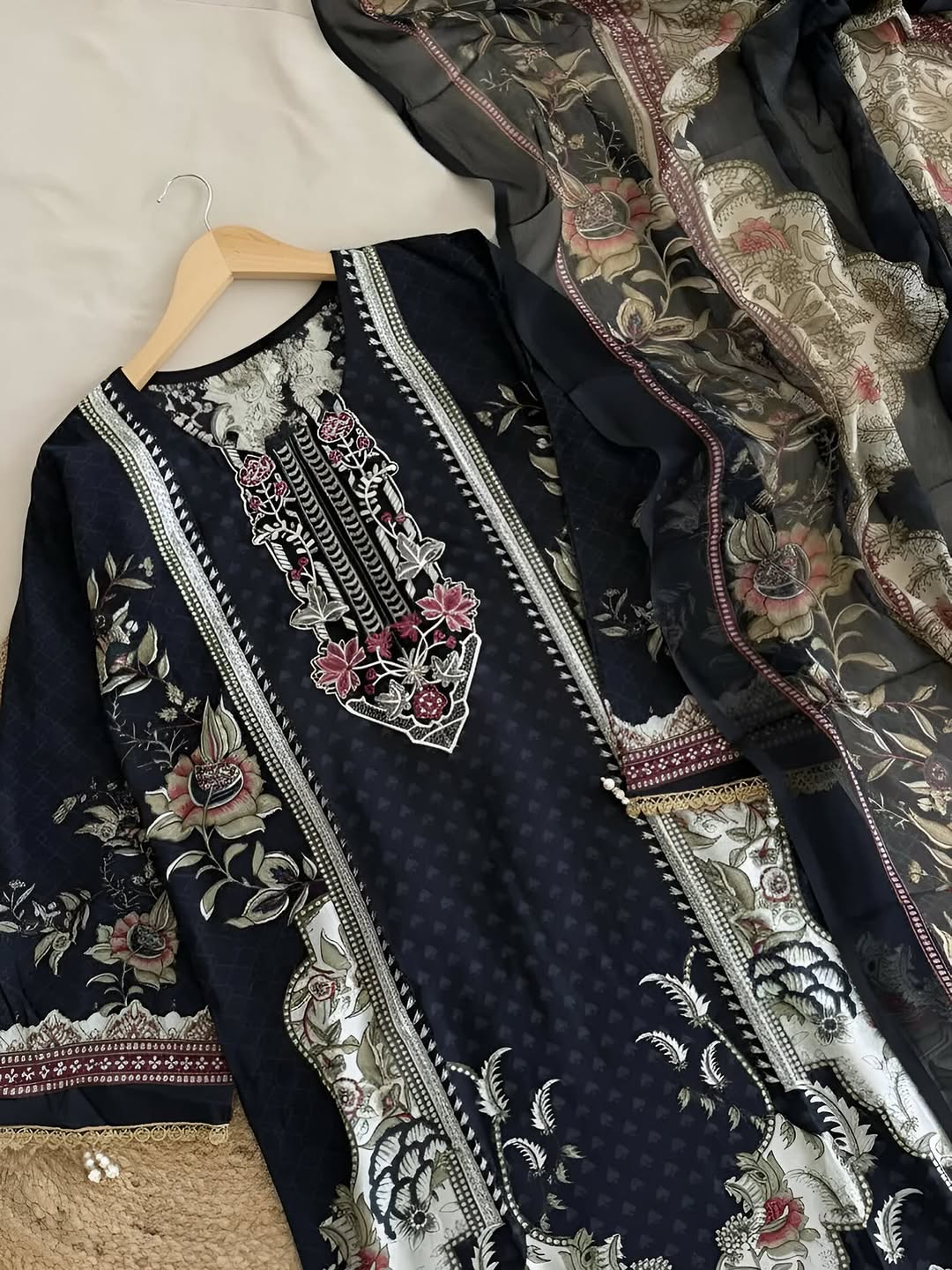 Hot Eid Digital Print Three Piece