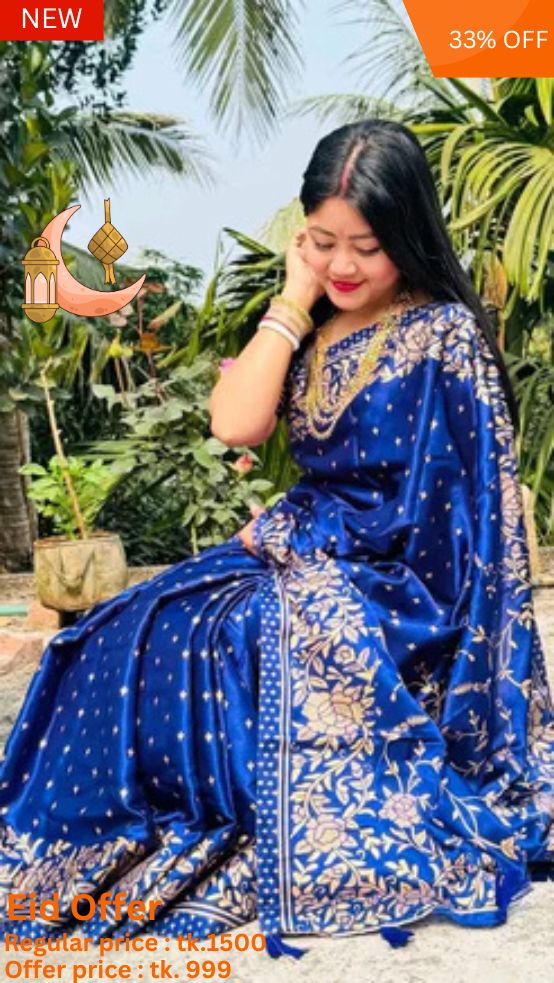 Hot Japani Silk Skin Print Sharee with Blouse Piece (Copy)